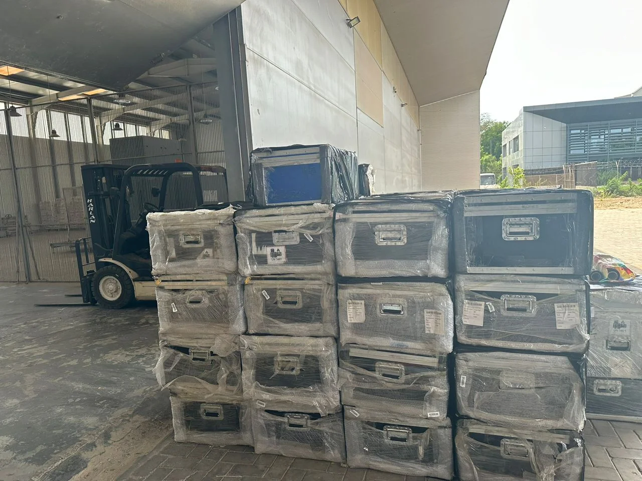Our customs office at Banjul Port
