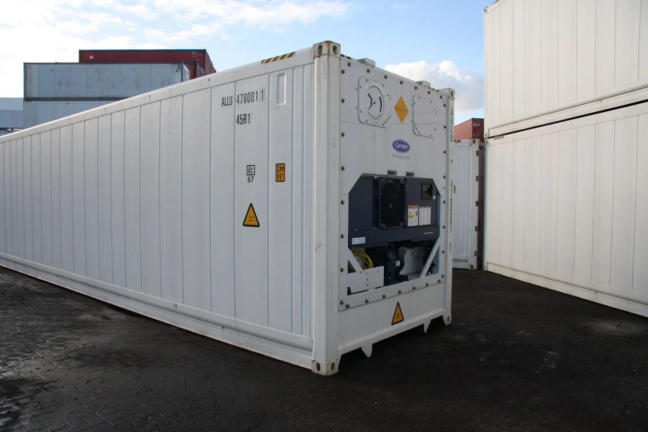 Reefer Container Transport Cold Chain Transport - EL MANSOUR